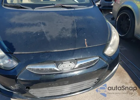 2012 Hyundai Accent Gls z USA, uszkodzony, nr VIN KMHCU4AE5CU138726